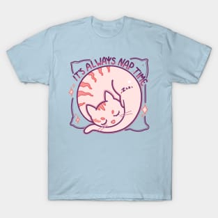 Cat Nap Time T-Shirt